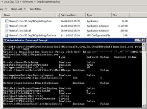OrgDBOrgSettingTool