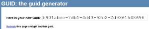 GUID Generator