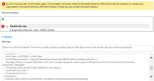 No Active Transaction Error