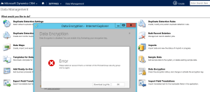 Error if User not part of 'PrivUserGroup'