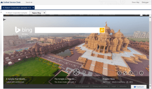 USD - Navigated To Bing Page on Save
