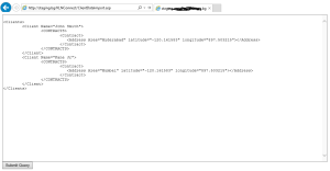 XML over HTTP - Request XML