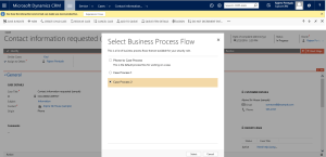 Multiple Business Process Flows