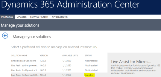 Live Assist - Set up 2