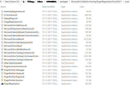 NuGet package - Folder