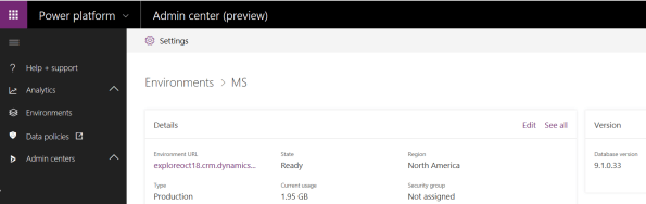 Dynamics 365 – New Admin Center (Preview) | Rajeev Pentyala - Microsoft ...