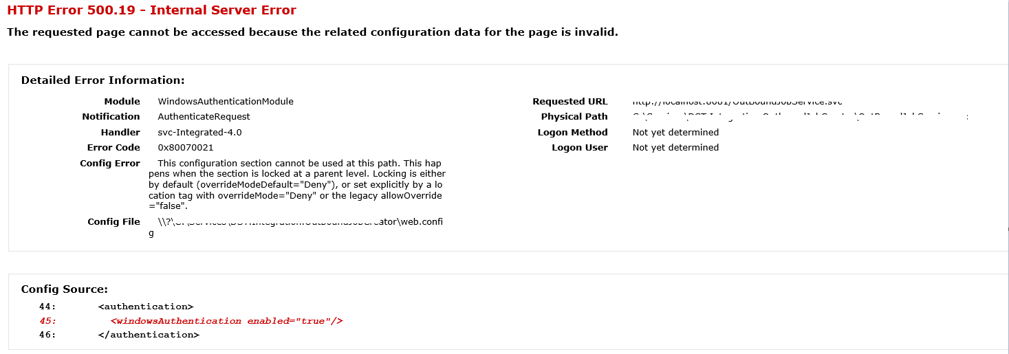 C# – Configuration section cannot be used at this path – Rajeev ...
