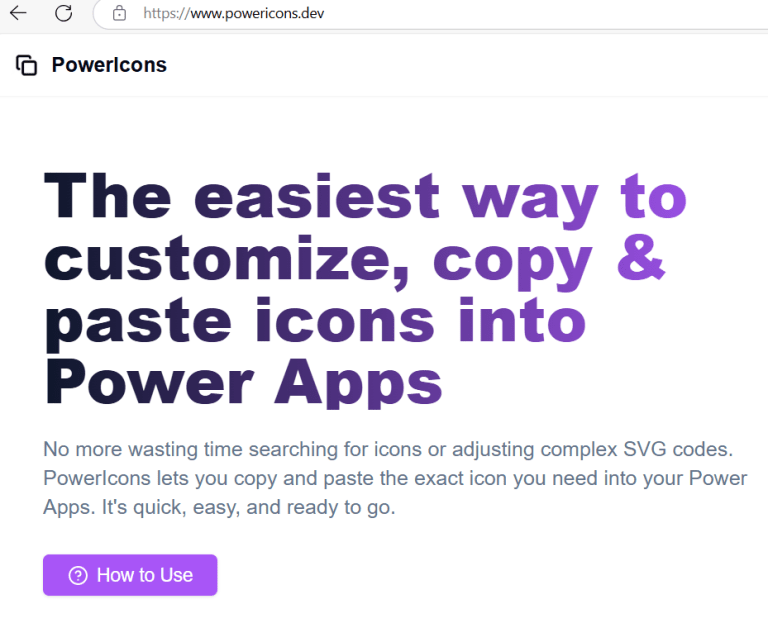 Canvas App | Easy way to use SVG icons with PowerIcons – Rajeev ...