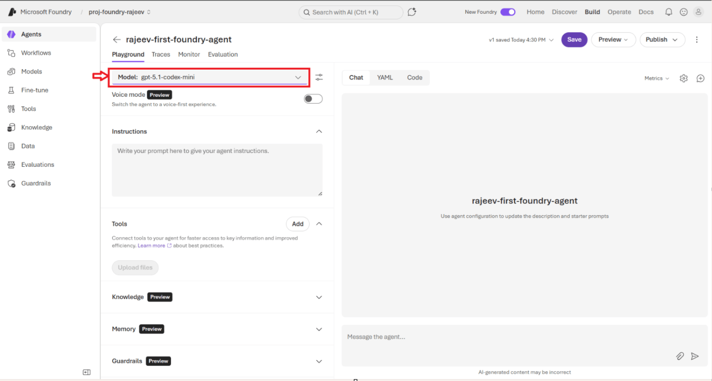 Microsoft Foundry: Deploy models and Build an Agent – Rajeev Pentyala ...