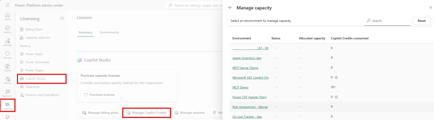 Copilot Credits: Purchase Options, Environment Allocation, and Agent Limits