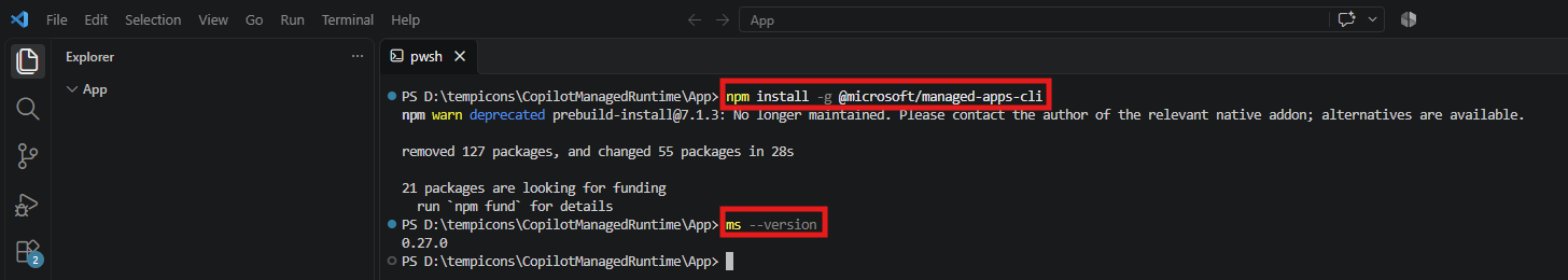 Step by Step | Build your first Copilot Managed Runtime app with the SDK